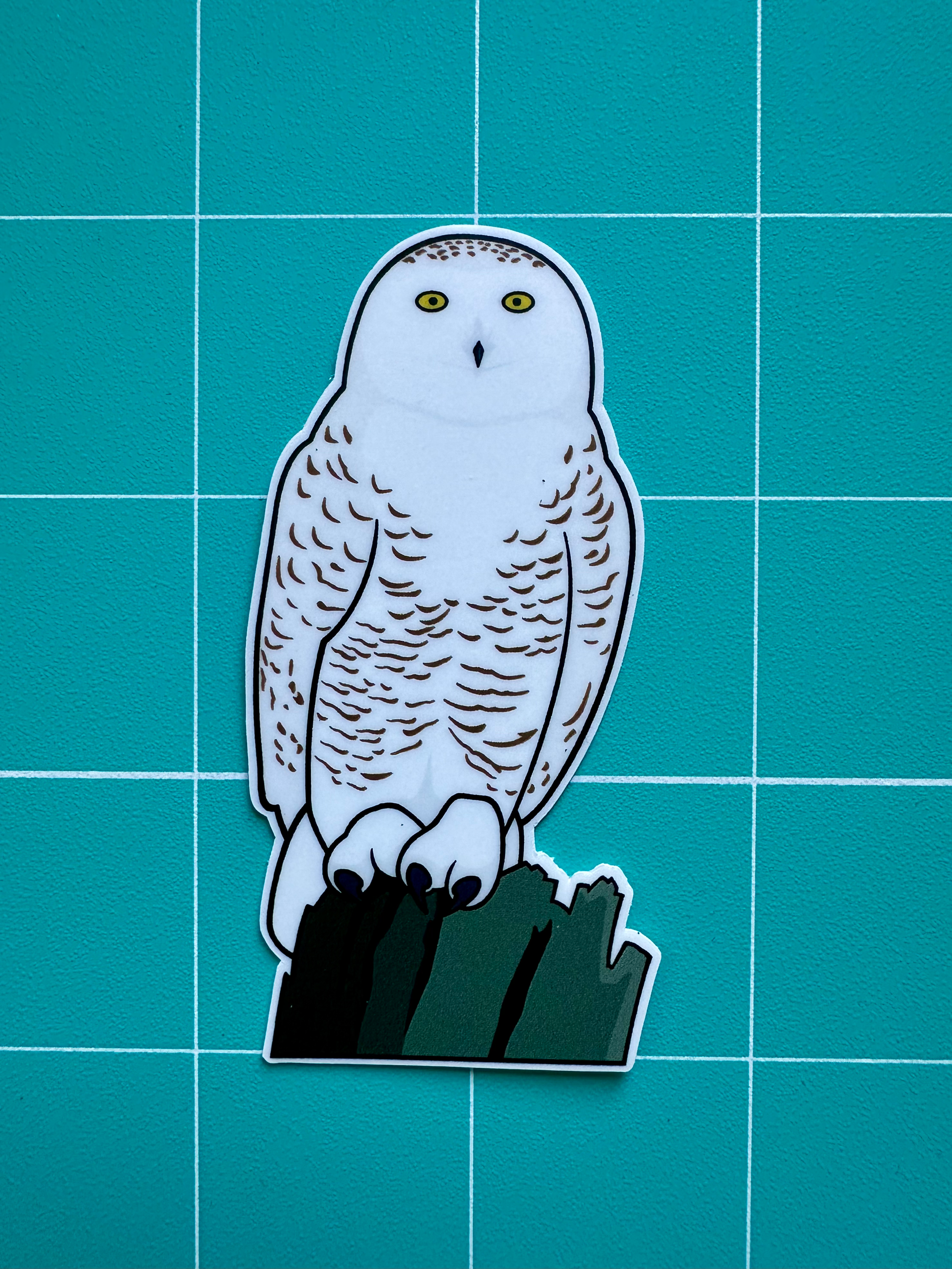 Snowy Owl Sticker image 2