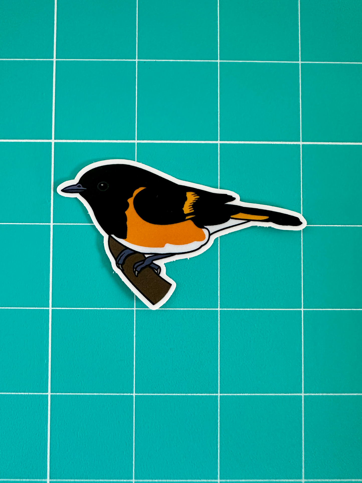 American Redstart Sticker image 2