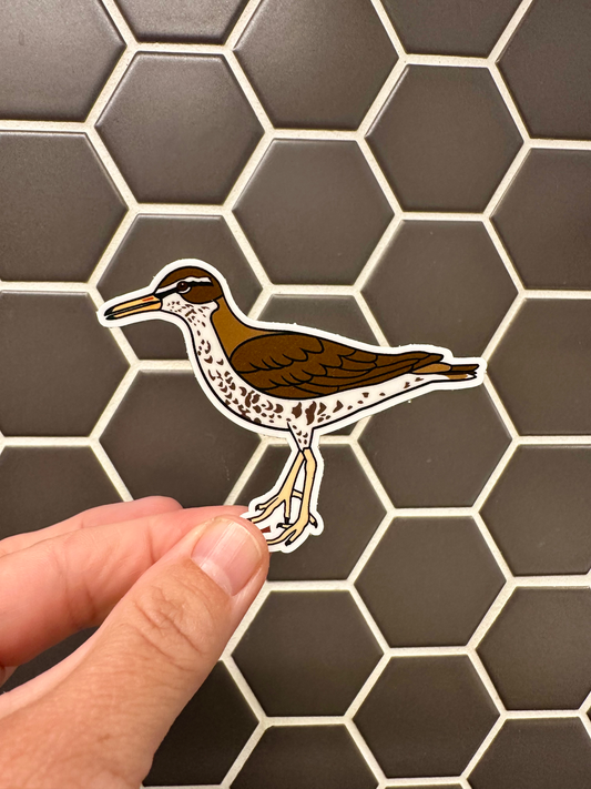 Spotter Sandpiper Sticker image 0