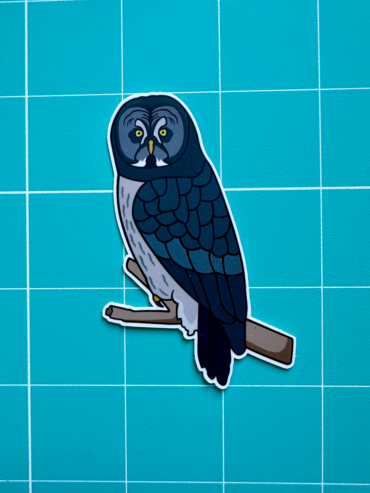 Great Grey Owl Sticker image 2