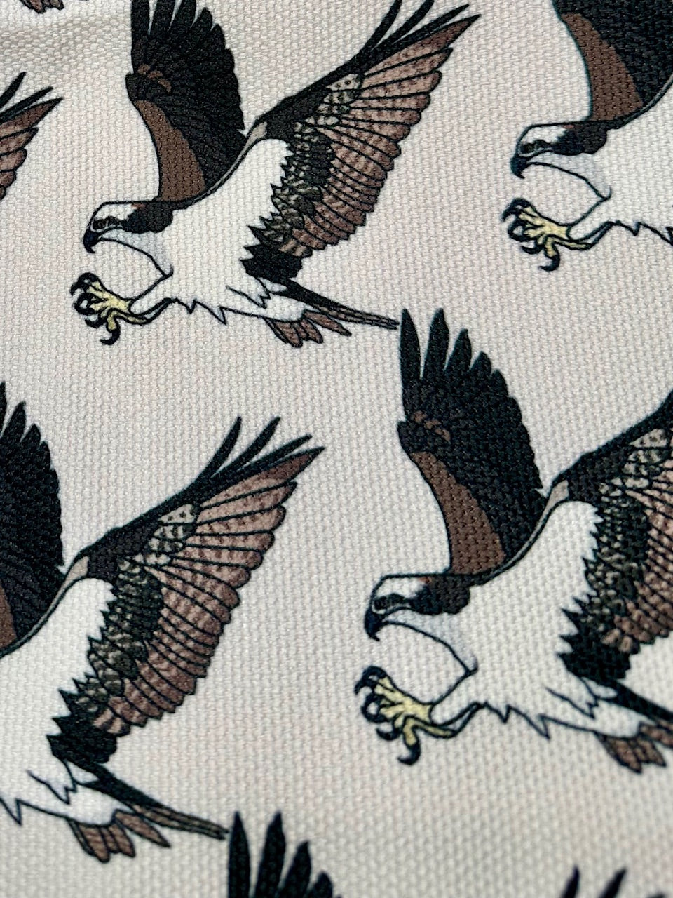 Osprey Tote Bag- All Over Print Canvas Shopping Bag