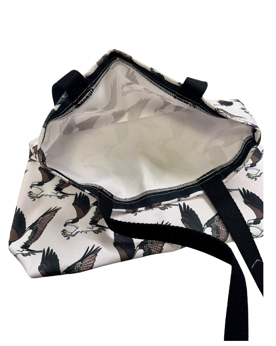 Osprey Tote Bag- All Over Print Canvas Shopping Bag