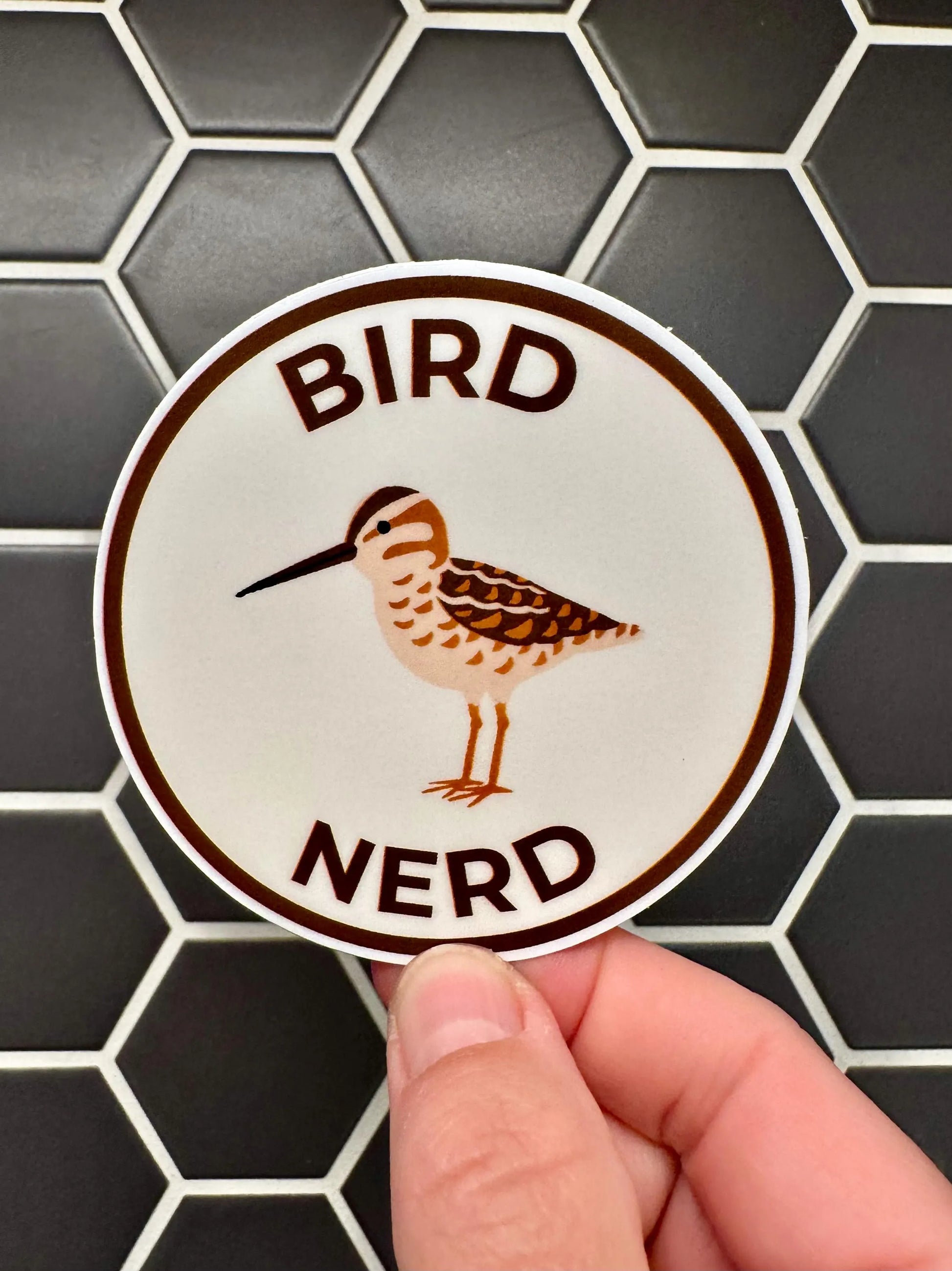 Bird Nerd Sticker image 0